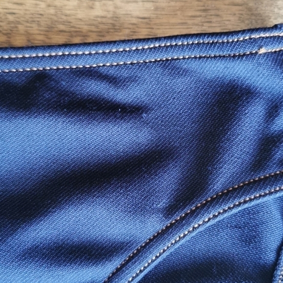 Anne Cole Locker Bikini Bottom Denim Look Large New - Picture 5 of 5